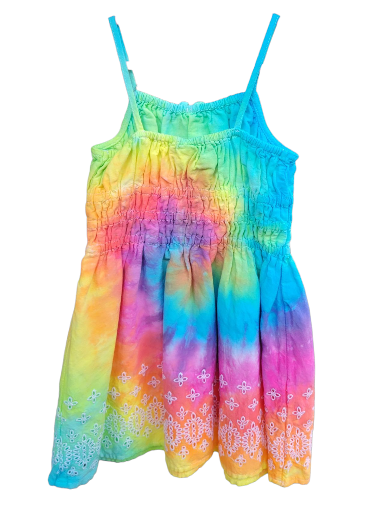Pastel Rainbow Toddler Dress