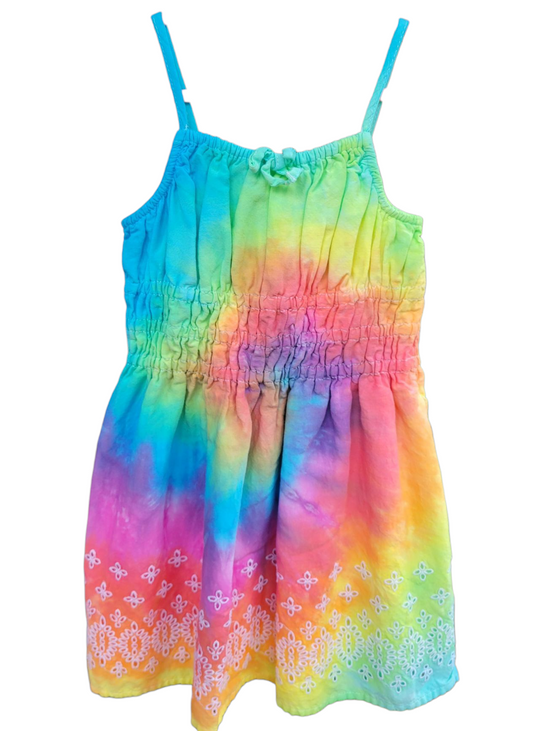 Pastel Rainbow Toddler Dress
