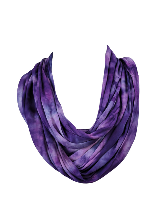 Infinity Scarf in Purples