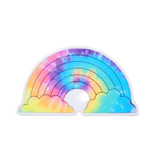 Rainbow Tie Dye Sticker 3"